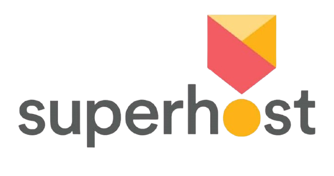 superhost logo words